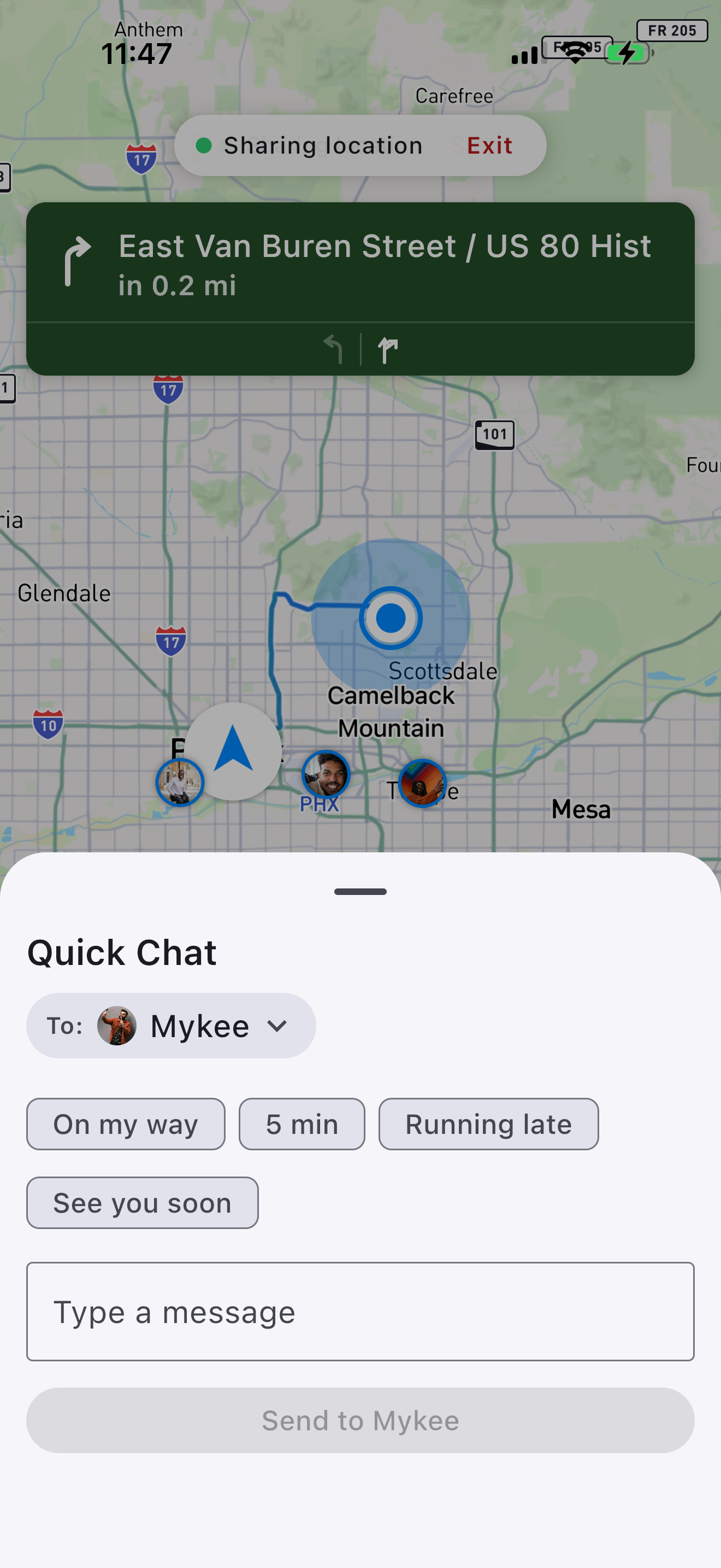 Quick Chat on iOS