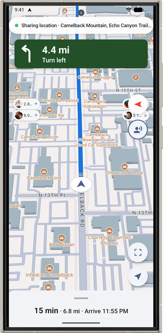 Never lose your group (Android)